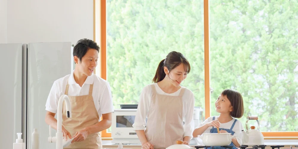 family home kitchen